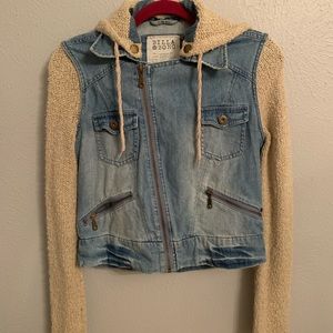 denim billabong jacket